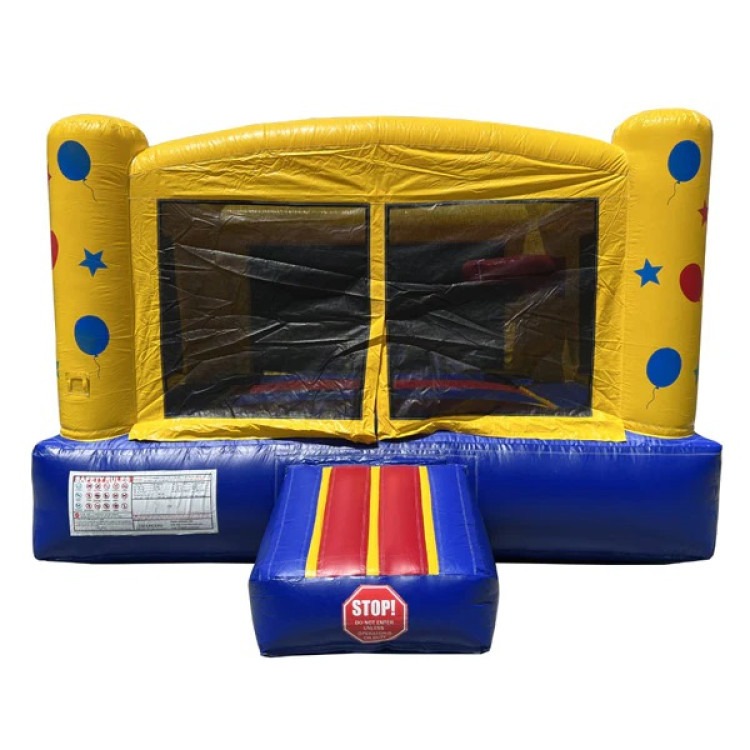Bounce House with Basketball Goal